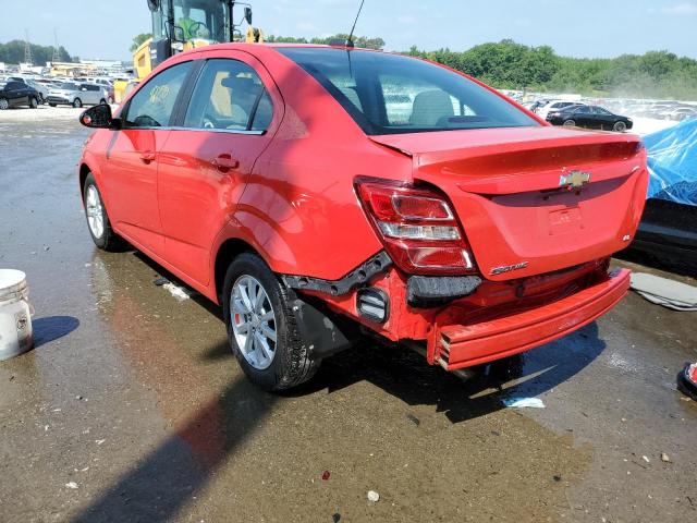 Photo 3 from auction – 2018 CHEVROLET SONIC LT with VIN 1G1JD5SH5J4127239