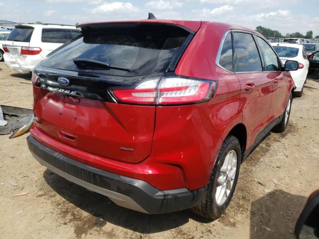 Photo 4 from auction – 2021 FORD EDGE SEL with VIN 2FMPK4J91MBA05978