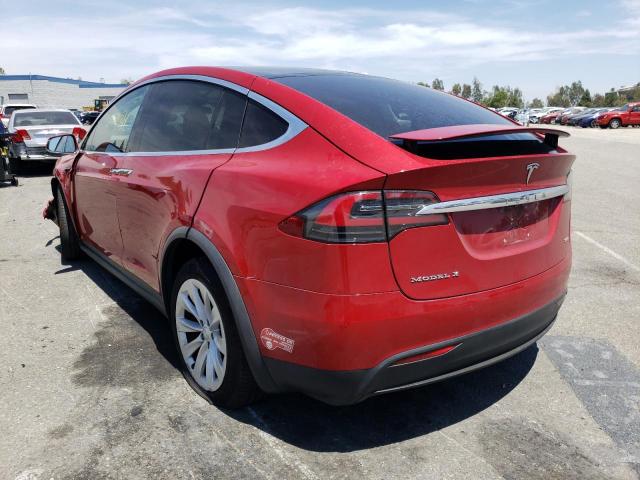 Photo 3 from auction – 2017 TESLA MODEL X with VIN 5YJXCDE25HF055256