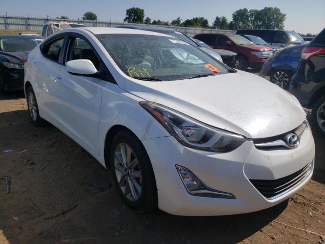 HYUNDAI ELANTRA SE 2016 with VIN 5NPDH4AE2GH689256 - Photo from auction