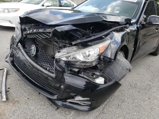 Photo 9 from auction – 2015 INFINITI Q50 BASE with VIN JN1BV7AR4FM419828
