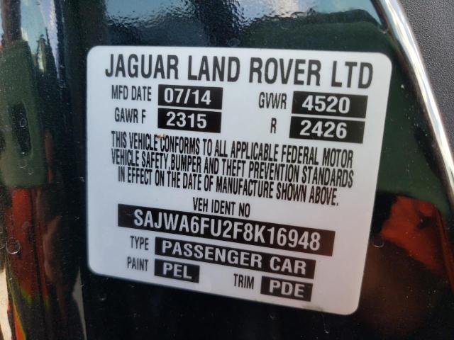 Photo 10 from auction – 2015 JAGUAR F-TYPE S with VIN SAJWA6FU2F8K16948