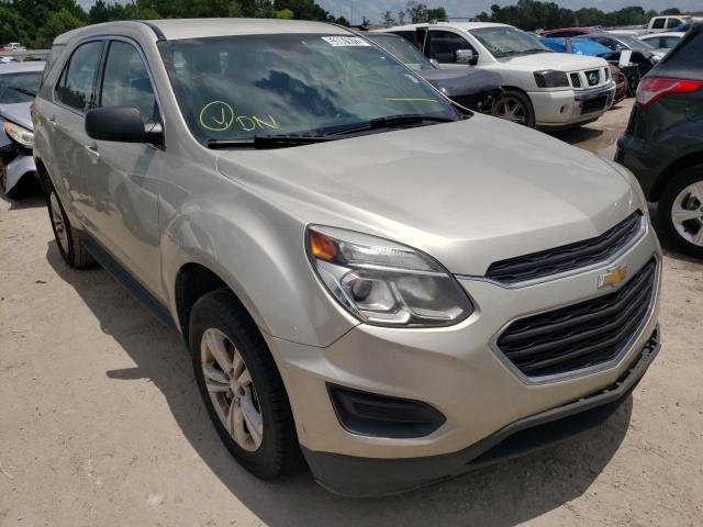 CHEVROLET EQUINOX LS 2016 with VIN 2GNALBEK9G1126896 - Photo from auction
