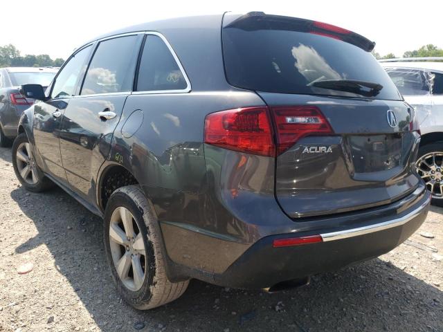 Photo 3 from auction – 2011 ACURA MDX with VIN 2HNYD2H29BH547186