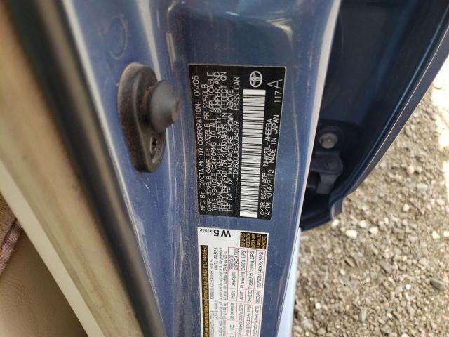 Photo 10 from auction – 2005 TOYOTA PRIUS with VIN JTDKB20UX53084559