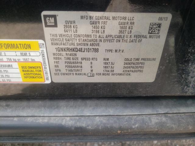 Photo 10 from auction – 2014 CHEVROLET TRAVERSE L with VIN 1GNKRHKD4EJ101788