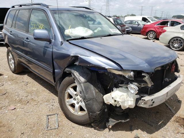 TOYOTA HIGHLANDER 2002 with VIN JTEHF21A720072283 - Photo from auction