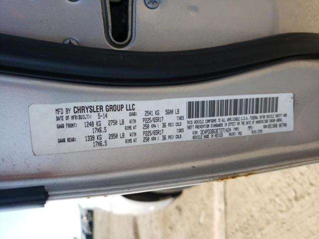 Photo 10 from auction – 2014 DODGE JOURNEY SX with VIN 3C4PDDBG3ET271424