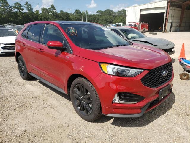 FORD EDGE SEL 2021 with VIN 2FMPK3J92MBA56965 - Photo from auction
