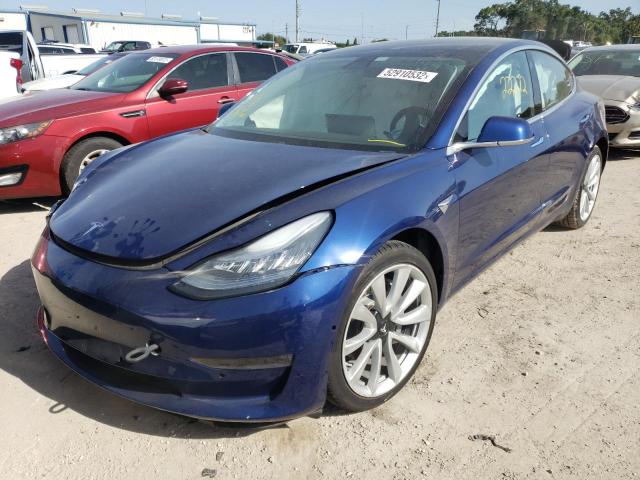 Photo 2 from auction – 2020 TESLA MODEL 3 with VIN 5YJ3E1EB6LF535368