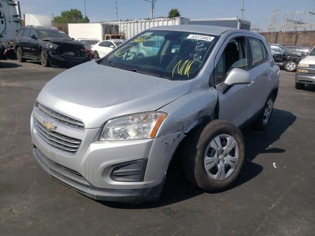 Photo 2 from auction – 2016 CHEVROLET TRAX LS with VIN 3GNCJKSB1GL274834