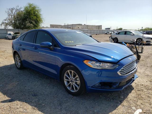 FORD FUSION SE 2017 with VIN 3FA6P0H74HR417033 - Photo from auction
