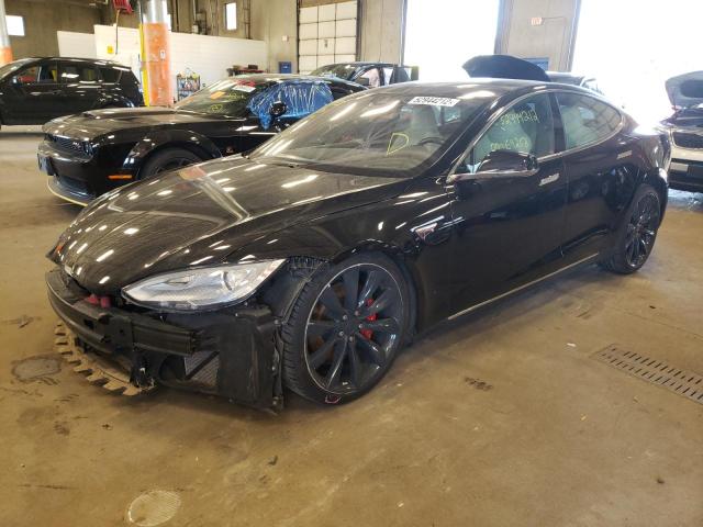 Photo 2 from auction – 2015 TESLA MODEL S P8 with VIN 5YJSA1H47FF096626