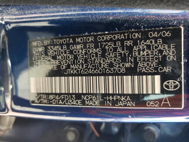 Photo 10 from auction – 2006 SCION XA with VIN JTKKT624660163708