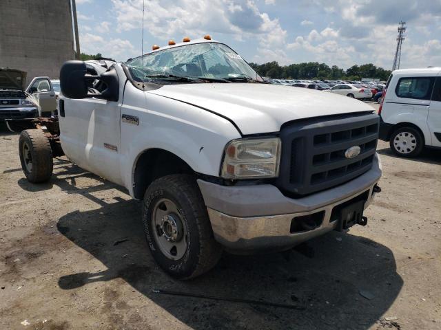 FORD F250 SUPER 2005 with VIN 1FTNF21585EB34355 - Photo from auction