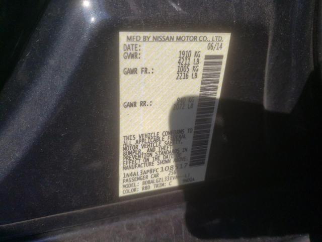 Photo 10 from auction – 2015 NISSAN ALTIMA 2.5 with VIN 1N4AL3AP8FC108517