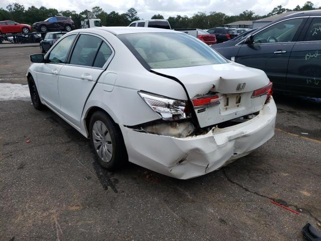 Photo 3 from auction – 2012 HONDA ACCORD LX with VIN 1HGCP2F33CA221100