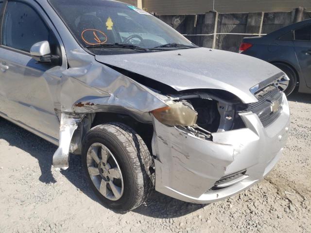 Photo 9 from auction – 2009 CHEVROLET AVEO LS with VIN KL1TD56E19B608930