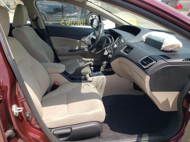 Photo 5 from auction – 2013 HONDA CIVIC LX with VIN 19XFB2F54DE047824