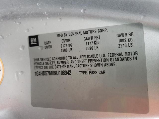 Photo 10 from auction – 2009 BUICK LUCERNE CX with VIN 1G4HD57M09U108942