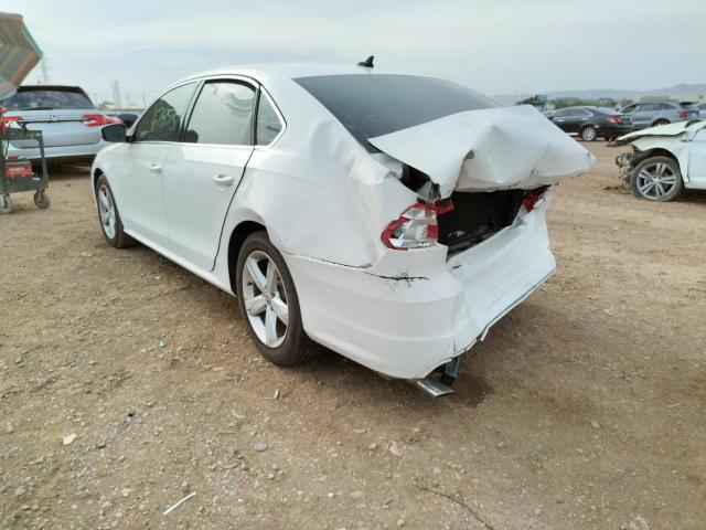 Photo 3 from auction – 2015 VOLKSWAGEN PASSAT SE with VIN 1VWBT7A3XFC023596