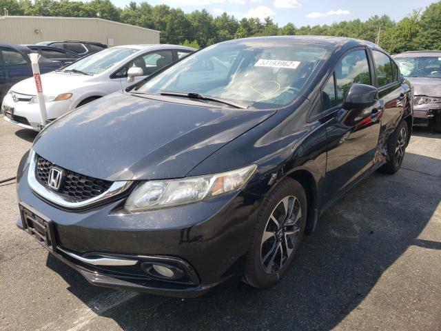 Photo 2 from auction – 2013 HONDA CIVIC EXL with VIN 19XFB2F9XDE059530
