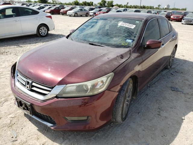 Photo 2 from auction – 2014 HONDA ACCORD SPO with VIN 1HGCR2F57EA011372