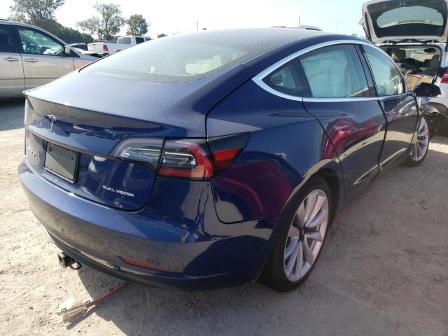 Photo 4 from auction – 2020 TESLA MODEL 3 with VIN 5YJ3E1EB6LF535368
