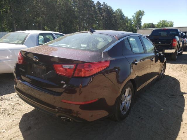 Photo 4 from auction – 2014 KIA OPTIMA LX with VIN 5XXGM4A79EG328903