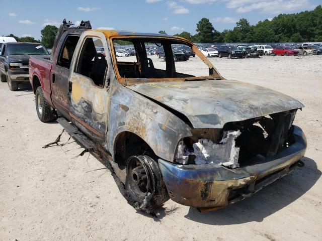 FORD F250 SUPER 2002 with VIN 1FTNW21F32EC21228 - Photo from auction