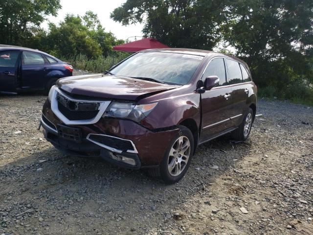 Photo 2 from auction – 2011 ACURA MDX TECHNO with VIN 2HNYD2H63BH505129