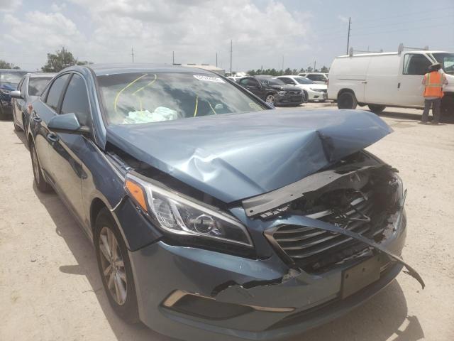 HYUNDAI SONATA SE 2017 with VIN 5NPE24AF2HH537106 - Photo from auction