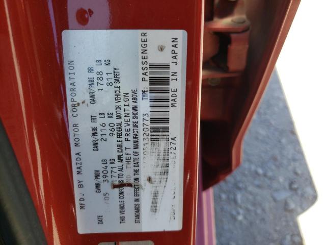 Photo 10 from auction – 2005 MAZDA 3 HATCHBAC with VIN JM1BK143051320773