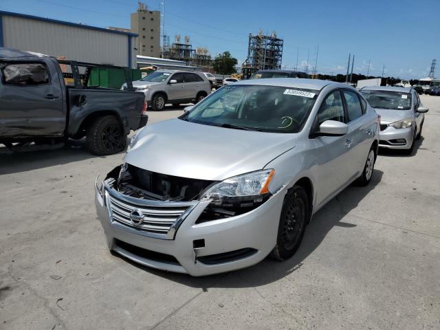 Photo 2 from auction – 2015 NISSAN SENTRA S with VIN 3N1AB7AP8FL683342