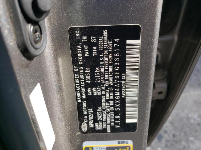 Photo 10 from auction – 2014 KIA OPTIMA LX with VIN 5XXGM4A76EG338174