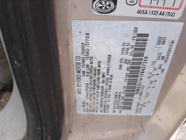 Photo 10 from auction – 2005 FORD FREESTAR S with VIN 2FMZA51615BA27259
