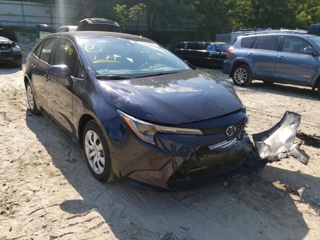 TOYOTA COROLLA LE 2022 with VIN 5YFEPMAE0NP334626 - Photo from auction