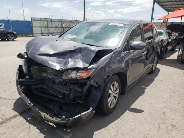 Photo 2 from auction – 2016 HONDA ODYSSEY EX with VIN 5FNRL5H65GB102880