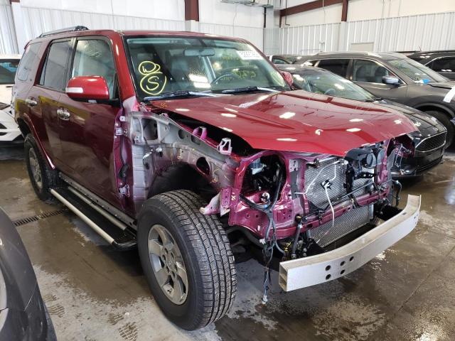 TOYOTA 4RUNNER SR 2011 with VIN JTEBU5JR5B5053818 - Photo from auction