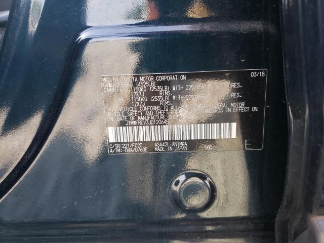 Photo 10 from auction – 2018 TOYOTA RAV4 ADVEN with VIN JTMWFREV3JD120645