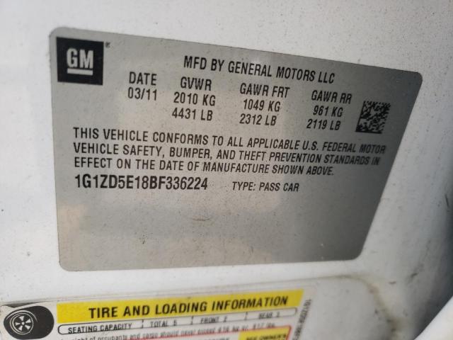 Photo 10 from auction – 2011 CHEVROLET MALIBU 2LT with VIN 1G1ZD5E18BF336224