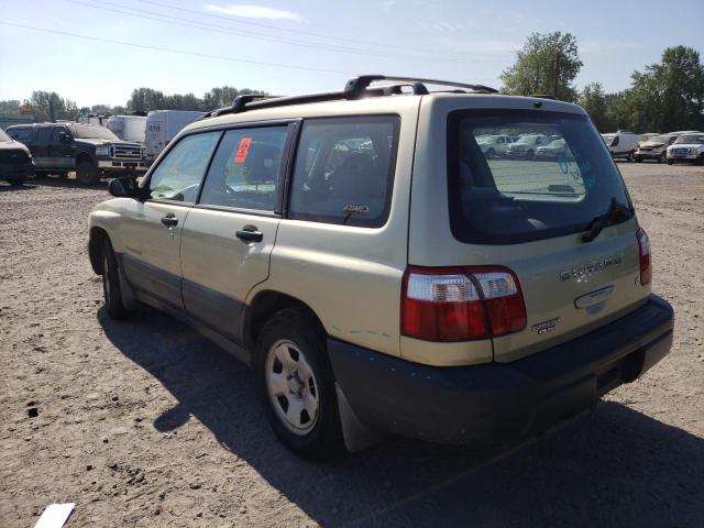 Photo 3 from auction – 2002 SUBARU FORESTER L with VIN JF1SF63562H735660