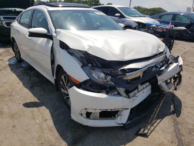HONDA CIVIC EX 2018 with VIN 19XFC2F79JE033699 - Photo from auction
