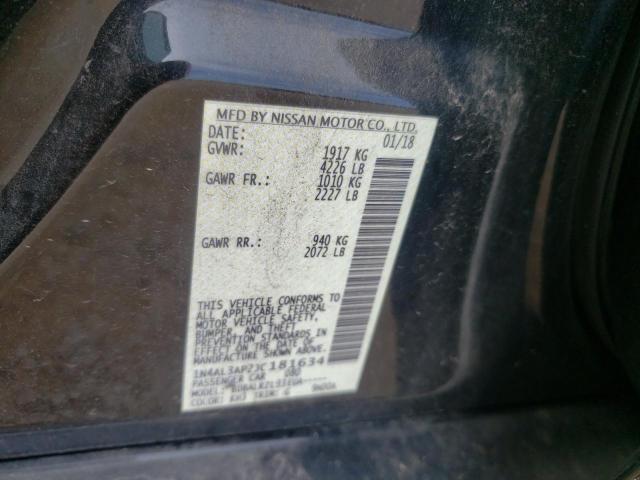 Photo 10 from auction – 2018 NISSAN ALTIMA 2.5 with VIN 1N4AL3AP2JC181634