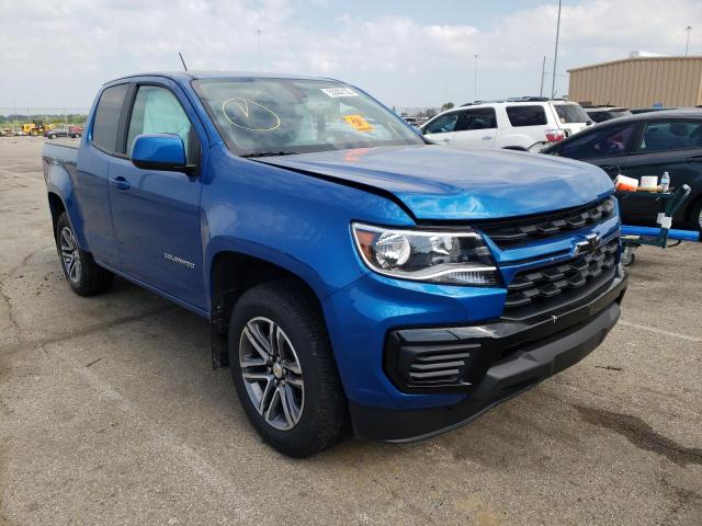 CHEVROLET COLORADO 2021 with VIN 1GCHSBEA3M1125519 - Photo from auction