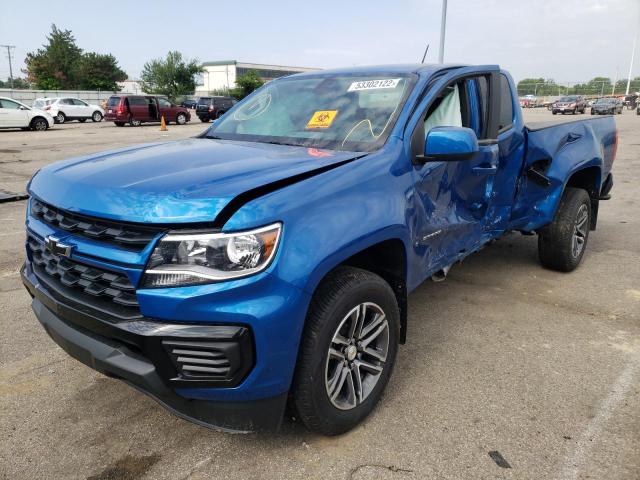 Photo 2 from auction – 2021 CHEVROLET COLORADO with VIN 1GCHSBEA3M1125519