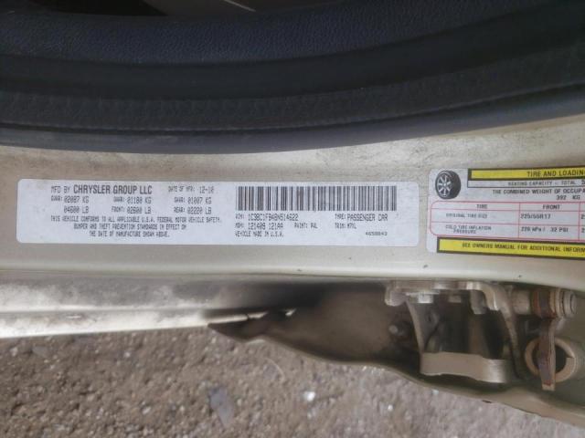 Photo 10 from auction – 2011 CHRYSLER 200 TOURIN with VIN 1C3BC1FB4BN514622
