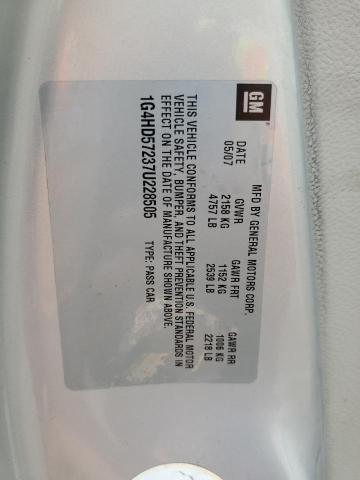 Photo 10 from auction – 2007 BUICK LUCERNE CX with VIN 1G4HD57237U228505