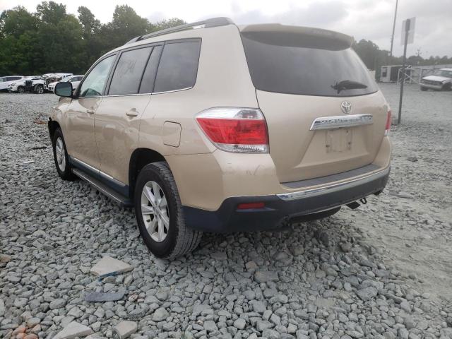 Photo 3 from auction – 2012 TOYOTA HIGHLANDER with VIN 5TDZK3EH1CS088317
