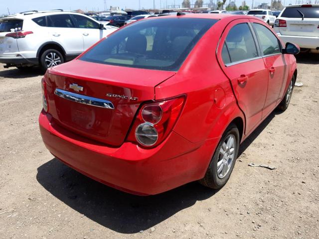Photo 4 from auction – 2014 CHEVROLET SONIC LT with VIN 1G1JC5SH7E4187175